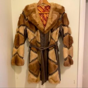 Funky Vintage (Faux?) Fur Coat